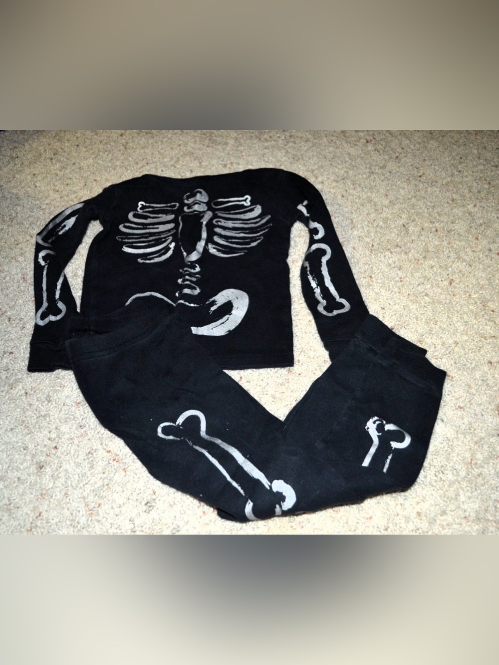 Carter's Skeleton Pajamas